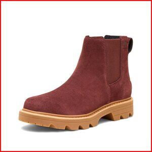 Waterproof Chelsea Boots, Leather, Removable Footbed, Rugged Construction